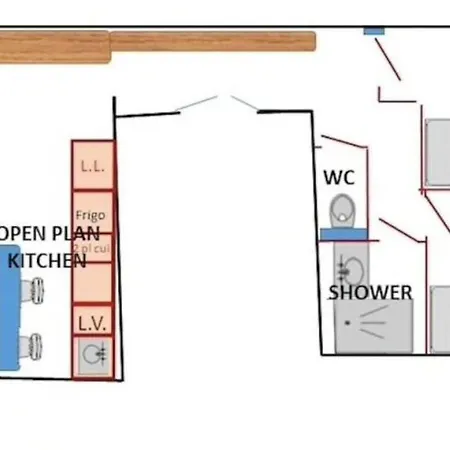 Lägenhet Quai St Pierre 2 Bedrooms With Balcony And Sea View *